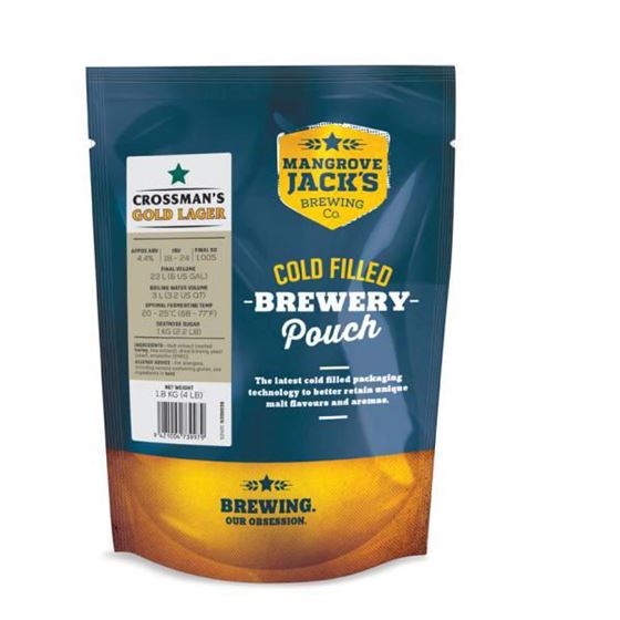 Picture of Mangrove Jacks Traditional Lager Pouch 1.8kg (Crossmans Gold)