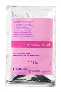 Picture of Safbrew T-58 General Yeast 11.5g
