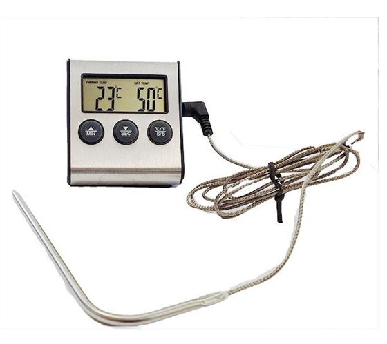 Picture of Digital Thermometer with High Alarm
