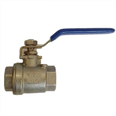 Picture of 1/2" Stainless steel 2 piece balll valve only
