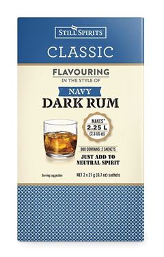 Picture of Still Spirits Classic Navy Dark Rum Sachet (2 x 1.125L)