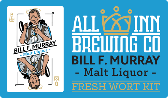 Picture of All-Inn Fresh Wort Kit - Bill F Murray Malt Lager