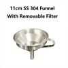 Picture of Stainless steel Funnel 13.cm with filter
