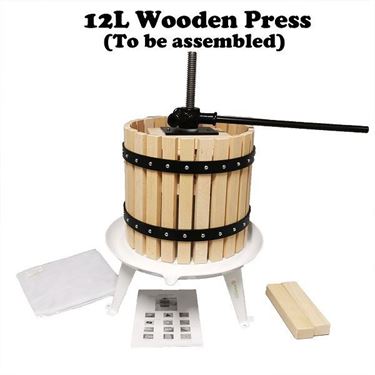 Picture of 12L Wooden Frame Fruit Press (To be assembled)