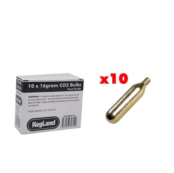 Picture of 10 x16g CO2 Gas Cartridge