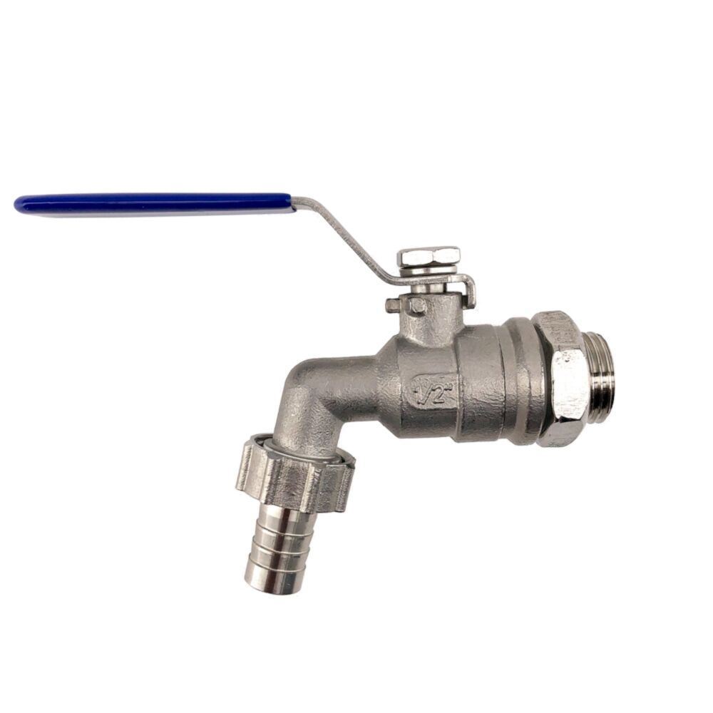 Brewers Choice. Stainless Steel 1/2 Ball valve tap Kit