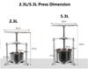 Picture of New 2.3L Stainless Steel/Alloy Multi Function Press