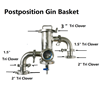 Picture of PostPosition 3" Gin Basket for Modular Still