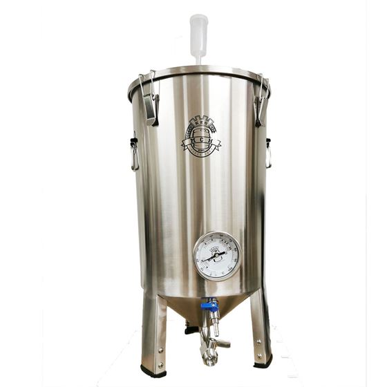 New Kegking 30L Stainless Steel Conical Fermenter with/Without Dial Thermometer 