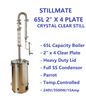 Picture of 65L Stillmate 4 x 2" Crystal Clear Bubble Plate Still