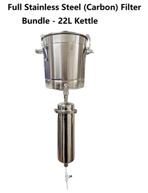 Picture of Ultimate 22L Full Stainless steel Filter Bundle