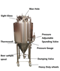 Picture of 200L Full Stainless Steel Triple skin Conical Fermenter with Jacket and Insulation Unitank
