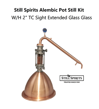 Picture of Still spirits Copper Dome & Pot Still WH Sight Glass Kit