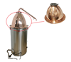 Picture of Large Alembic Copper Dome for 65L Digiboil- 3" Ferrule