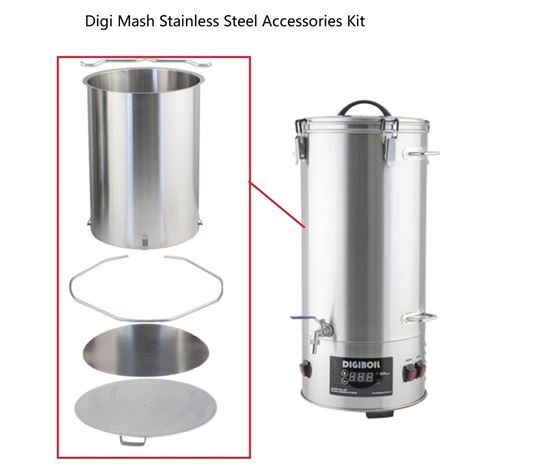 Brewers Choice. Digi Mash Stainless steel Accessories kit - For