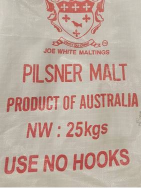 Picture of Joe White Pilsner Malt 25kg bag
