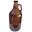 Picture of 2L(64OZ) Amber Beer Growler with Screw Metal Lid