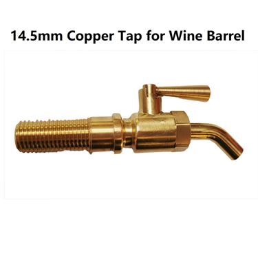 Picture of Brass tap for 5L/10L/20L Oak barrel - 14.5mm shank