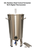 Picture of New 32L Full Stainless Steel Conical Fermenter