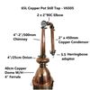Picture of StillMate 65L Copper Pot Still Top - V6505 (No boiler)