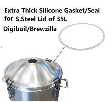 Picture of Extra Thick Silicone Gasket/Seal for SS Lid of 35L Digiboil/Brewzilla