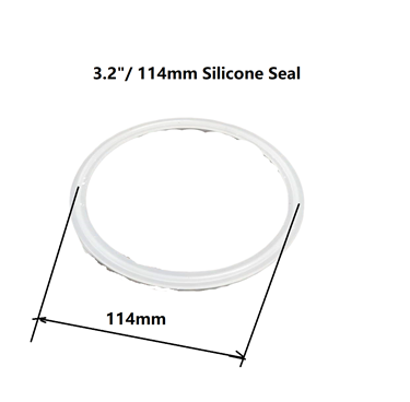 Picture of 3.2"/114 mm Tri-Clover silicone Beaded Seal