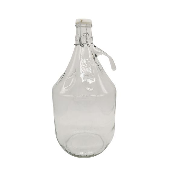 Picture of 5L glass Demijohns with Swing lids