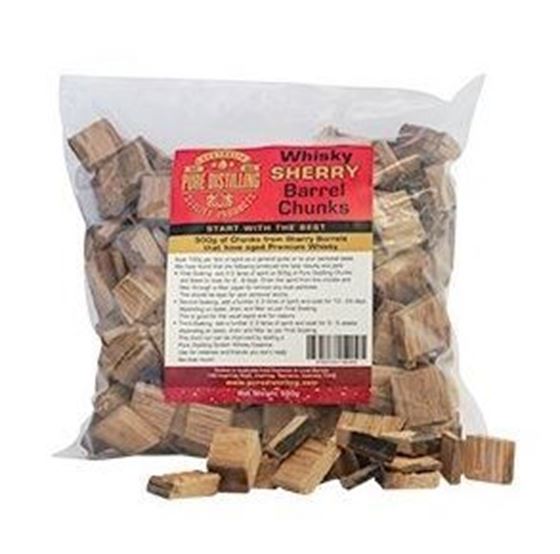 Picture of Whisky Sherry Barrel Chunks 500g