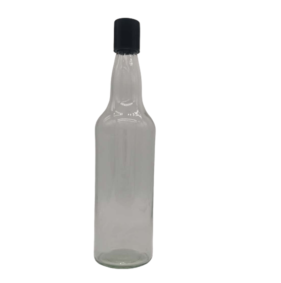 Picture of 750ML Clear Spirits Bottles with plastic Lid