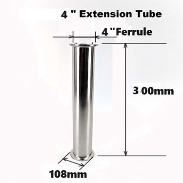 Picture of 4 Inch Long Column Pipe - 300mm