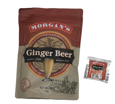 Picture of Morgans Ginger Beer Pouch 1kg (Make 18L)