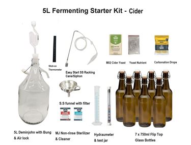 Picture of 5L Brewing Fermenting Starter Kit - Cider