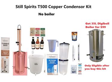 Picture of Still Spirits T500 Copper Condensor Kit - Get 35L Digiboil Boiler for $99