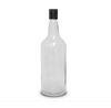 Picture of 12x1125ML Clear Glass Spirits Bottles with Plastic caps