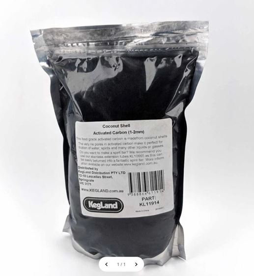 Picture of Activated Carbon Coconut-based 40 mesh 500g