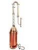 Picture of Stillmate 35L 2" x 4 Plates Crystal Clear Copper dome Condensor & Boiler Kit V3514 Full Kit